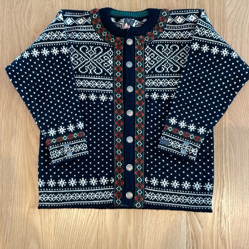 Dale of Norway cardigan wool sweater XS